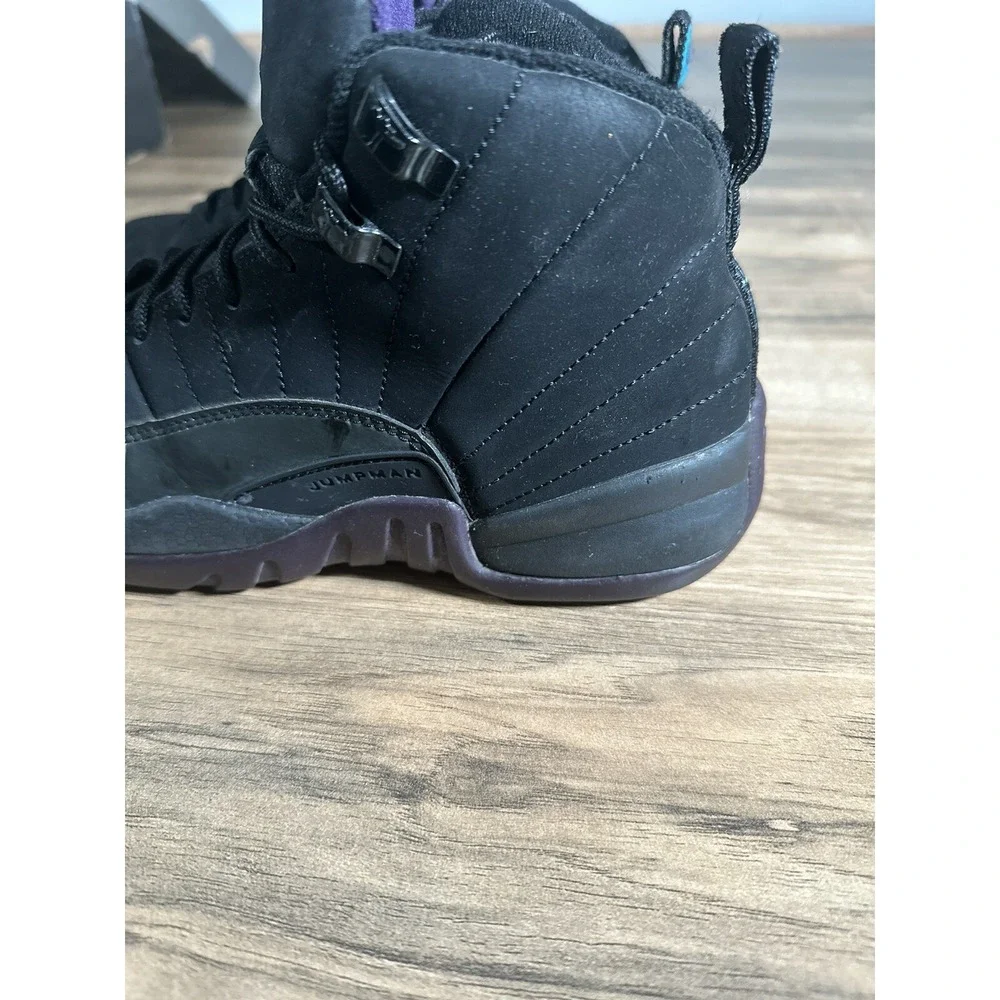 Nike‎ Air Jordan Retro XII Youth 5Y Black Grand Purple 153265 051